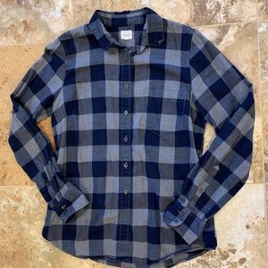 J. Crew Flannel button up shirt